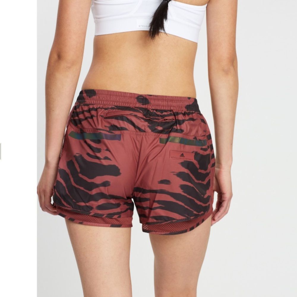 Adidas By Stella McCartney Run M20 Shorts in Red L - Picture 15 of 15
